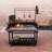 Backyard Discovery Argentine Santa Maria Wood Fire & Charcoal Steel BBQ Grill with Brasero and Adjustable Grates