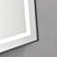 Miroir de meuble-lavabo 48 po x 28 po avec 3 températures de couleur, fonction de brouillard, cadre en aluminium, mémoire, gradation continue, bois de frêne, parfait pour rehausser la salle de bain-130830009