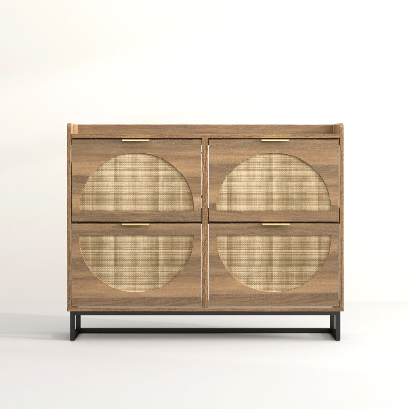 24 Pair Shoe Storage Cabinet | Organize Shoes Easily