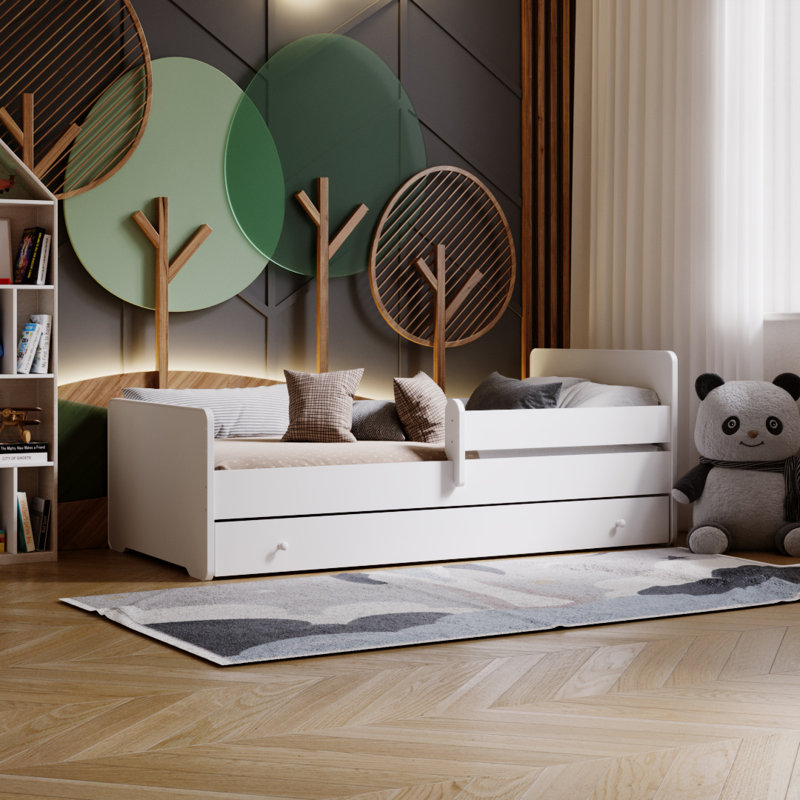 Single bed Max with drawer, European Toddler (80 x 160cm)