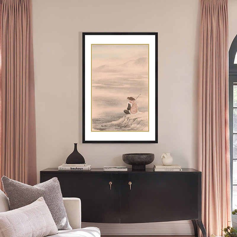 The Shepherd by Xiu Yitang  - Single Picture FramePainting