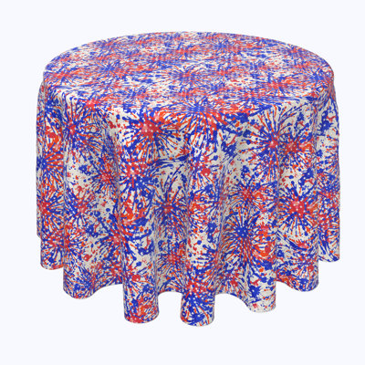 Rupp Painted Firework Fun Tablecloth