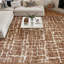 Tapis d'intérieur moderne bleu argent 9 pi 9 po x 13 pi 9 po Nourison Taylorrose-708208983-719886442