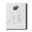 «Sketchy Silhouette II» par E. Anthony Orme - reproduction de dessin sur toile tendue-1343512421