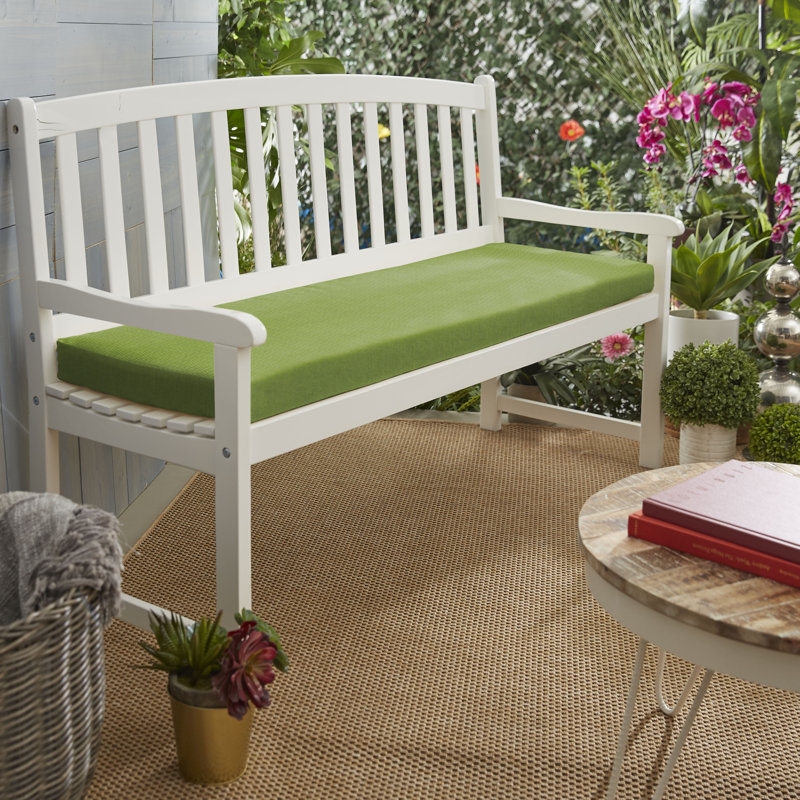 Coussin de siège d'extérieur Sunbrella, H 3 po x l 48 po x P 19 po, Spectre Sunbrella® coriandre