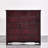 Purely solid wood storage shoe cabinet