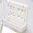 Twin over Twin House Bunk Bed with Roof , with Safety Guardrails and Ladder,White