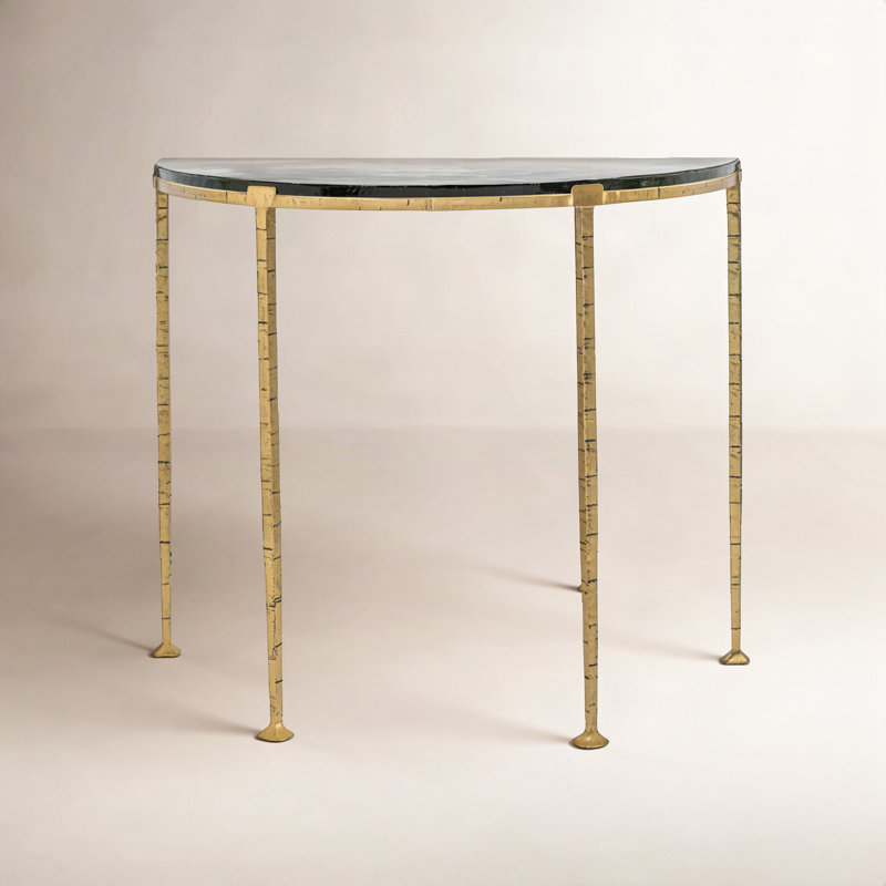Castino Tavares Half Moon Console Table