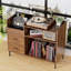 Armoire de rangement rabattable avec multiprise et 2 tiroirs-17730010