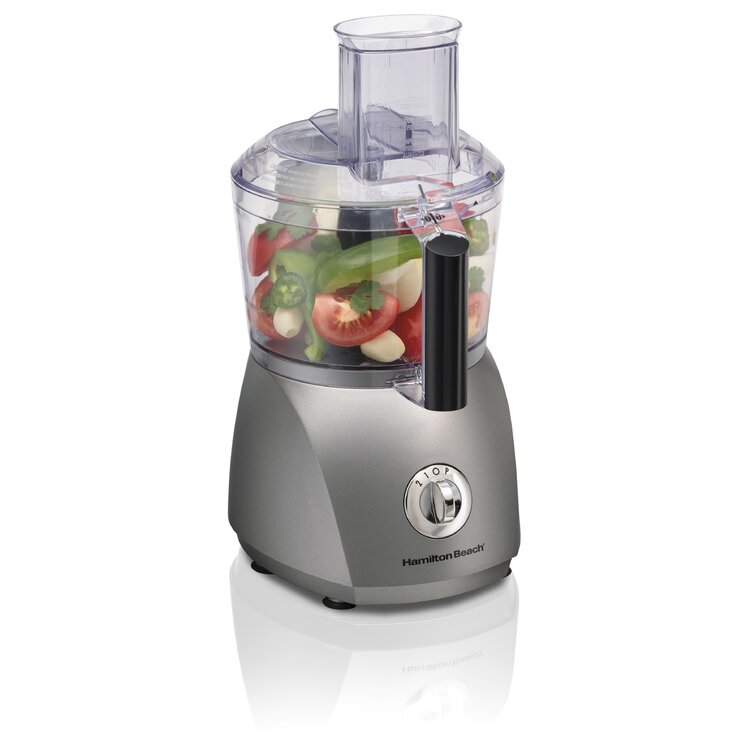 Hamilton Beach Food Processor & Vegetable Chopper Stainless Steel