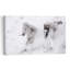 Wild Winter Horses Abstract Contemporary Horse Landscape Nature Wall Art Print 1 Piece Wrapped Canvas Wall Art-59203594