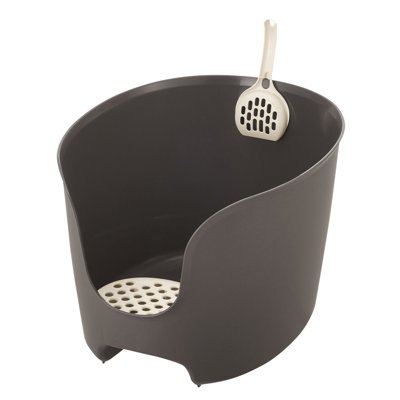 Plastic Litter Box with Scoop
