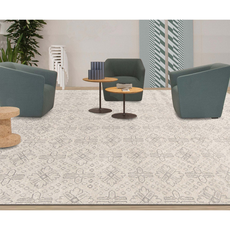Cotton Geometric Area Rug