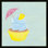 Pineapple Beach Cupcake par Katy Montica - reproduction de cadre photo