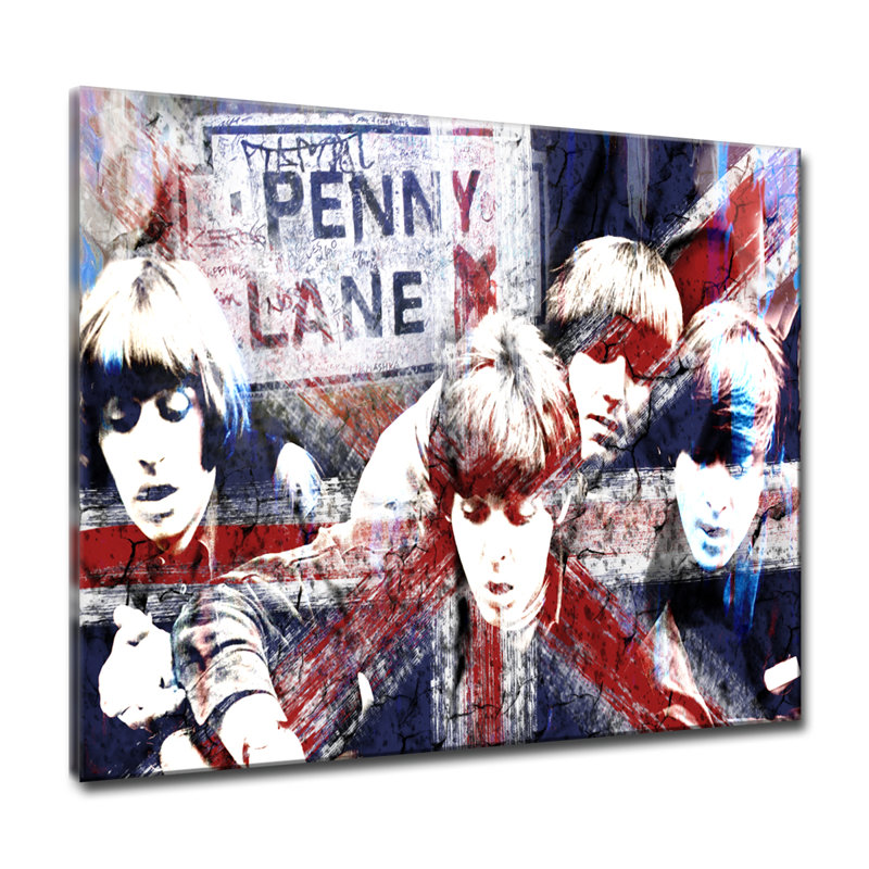 Iconic «British Beatles», impression sur acrylique