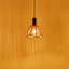 1‑Light Brown Braided Pendant