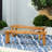 Natural Wood Benches   Of 2  - Resists Unpredictable Weather Bench Pair  2  , Strong Frame