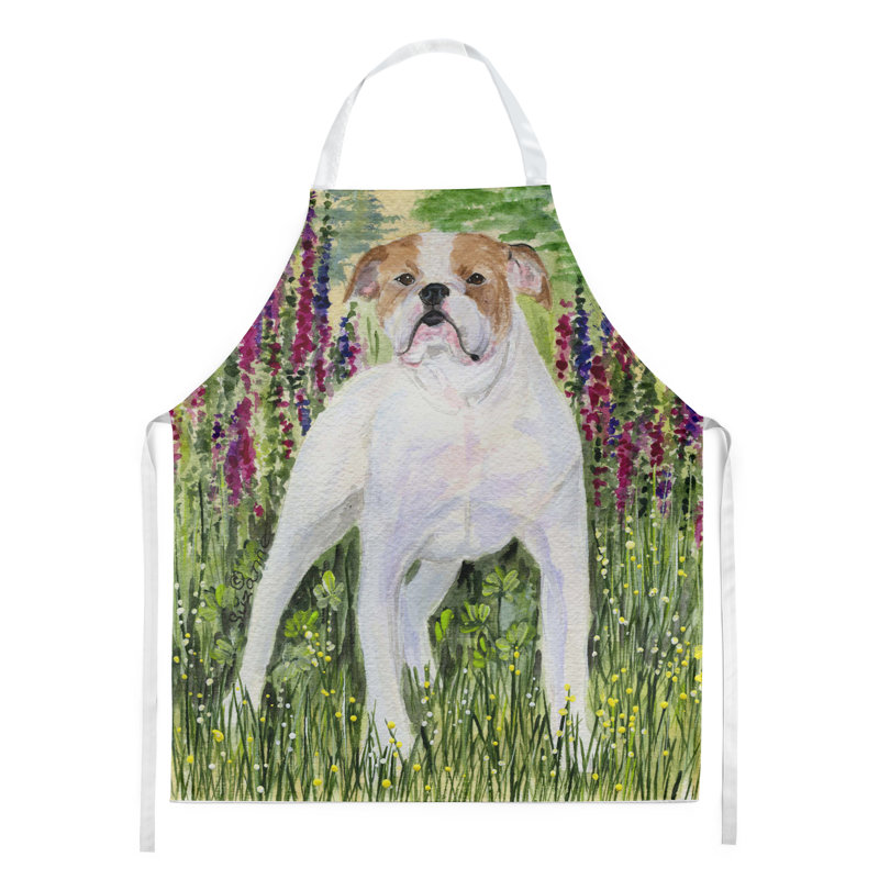 No Pattern Bib Apron