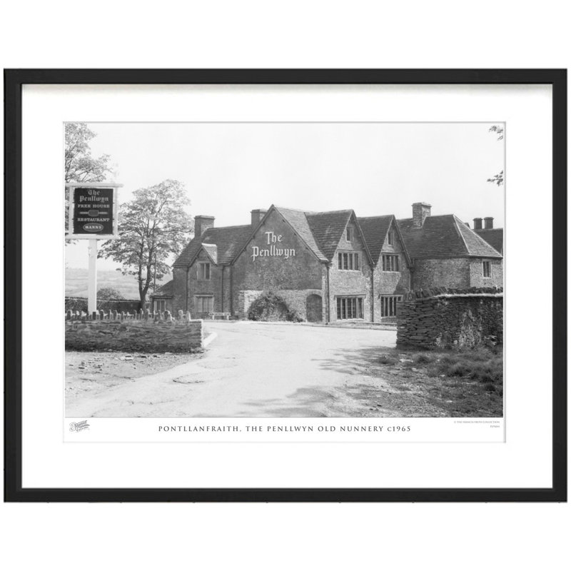 Pontllanfraith, The Penllwyn Old Nunnery C1965 - Single Picture Frame Print, 60cm H x 80cm W x 2.3cm D