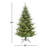 7.5' Lighted Spruce Christmas Tree