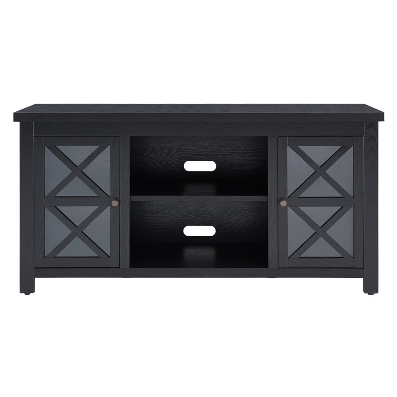 Thom Unfinished TV Stand for TVs up to 55", Black