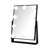 Jerdon 11.75" x 15.75" Lighted Tabletop Makeup Mirror, Plug In