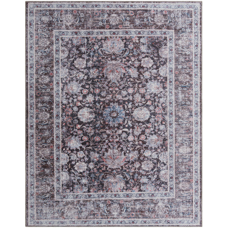 Tapis Samarth Thorine, Brun, Rectangle 7 pi 10 po x 10 pi