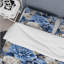 Ensemble de housse de couette Cobalt Blue Brocade Victorian-1929396608