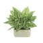 Nature's Elegance Faux Elephant Ear Plant in Ceramic Pot