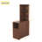 End Table With Drawers And Open Shelves, Perfect For Bedroom And Corner Spaces, Combining Storage And Style.