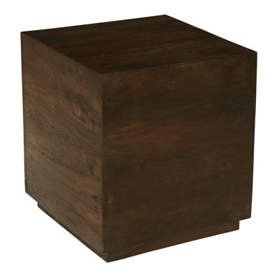 Flagstaff Square Side Table In Barista Brown