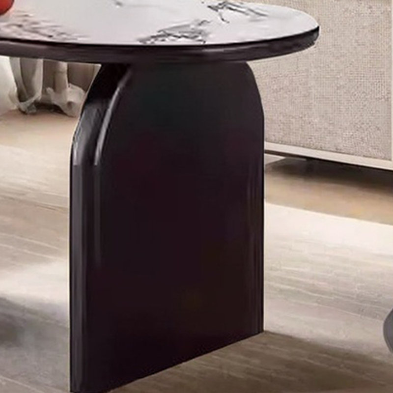 Table et chaise de salle à manger de style crème minimaliste, H 29,5 po x L 70,8 po x l 31,4 po