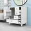 Meuble-lavabo avec lavabo, tablette et trois tiroirs-1781169853
