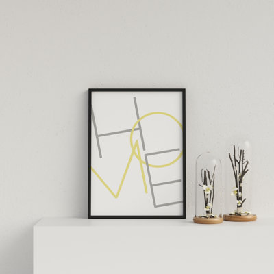 Home Y&G by Vouvart - Single Picture Frame Print