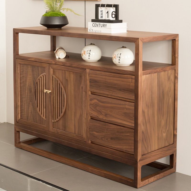 Retro simple and light luxury sideboard