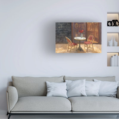 Bolog Danhui Nai Cafe A Deux Canvas Art