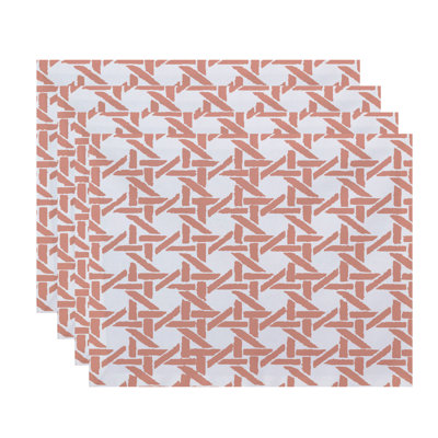 Josefien Polyester Geometric Rectangle Placemat