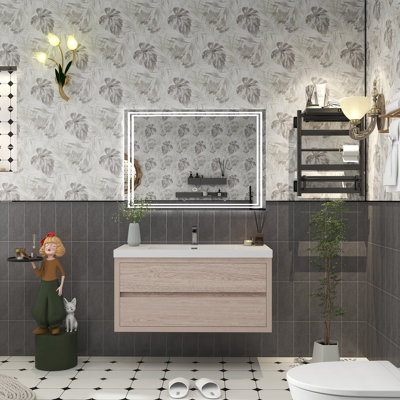 Meuble-lavabo simple 41,5 po avec plateau Futral