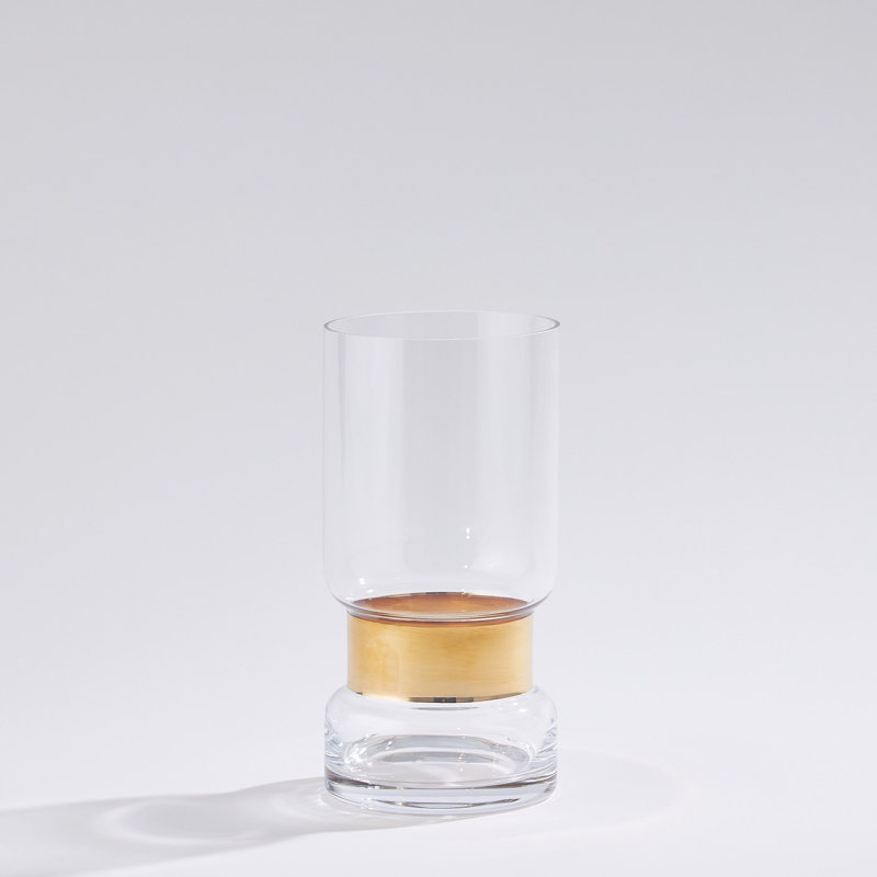 Hurricane Candle Holder, 12" H x 6" W x 6" D