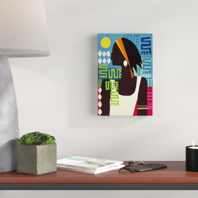 Virtuous Woman by Varnette Honeywood Graphic Art Print on Canvas