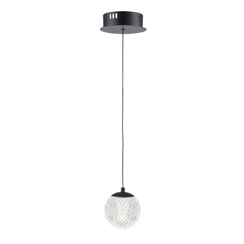 Luminaire suspendu 1 lumière DEL Laziah