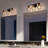 3-Light Modern Dimmable Bathroom Metal Vanity Light