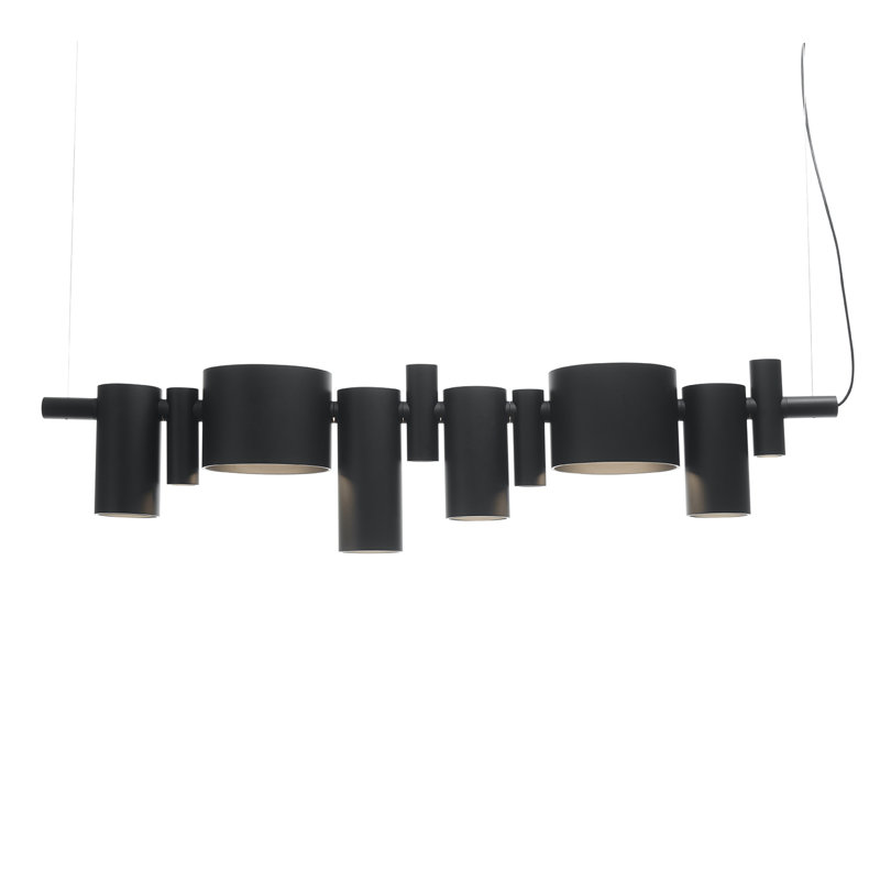 Dancing Queen 1 - Light LED Pendant, Matt Black