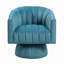Fauteuil d'appoint en velours, mobilier de salon moderne et luxueux, fauteuil pivotant confortable de 1 pièce-1694384274