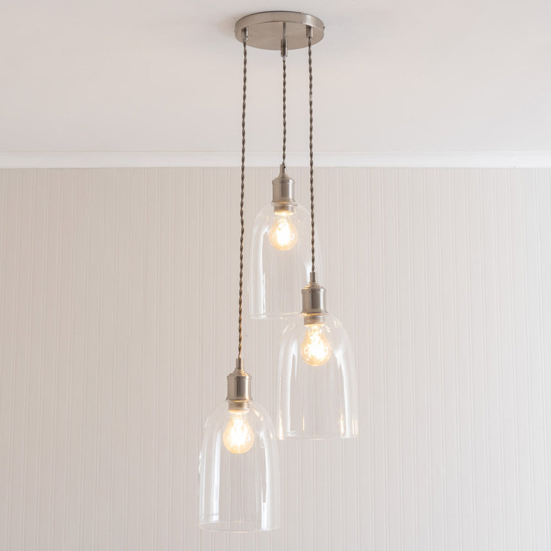 3 - Light Pendant, Chrome