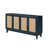 Baotran Console Table, Sideboard Buffer Cabinet with 4 Rattan Doors and Adjustable Shelves for Living Room-647824134