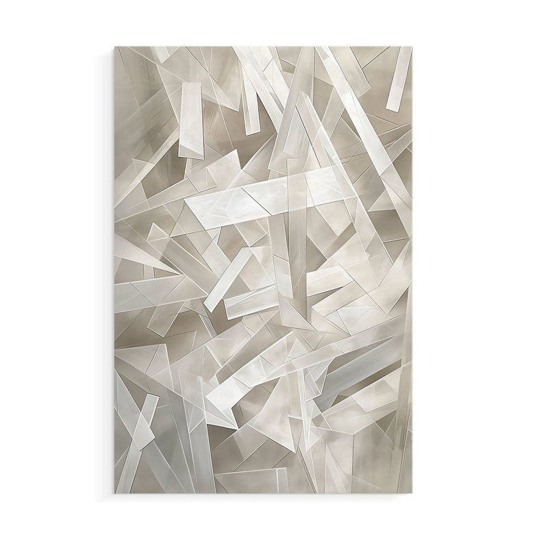 ABSTRACT Series LV - Impression sur toile seulement - NON-CADRE, H 18 po x l 12 po