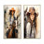 «Cowgirl Trailblazing Spirit», 2 pièces sur toile-1150786532-1150786534