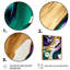 Mauve, vert et or, coups audacieux I - peinture sur toile-745494524-745494522
