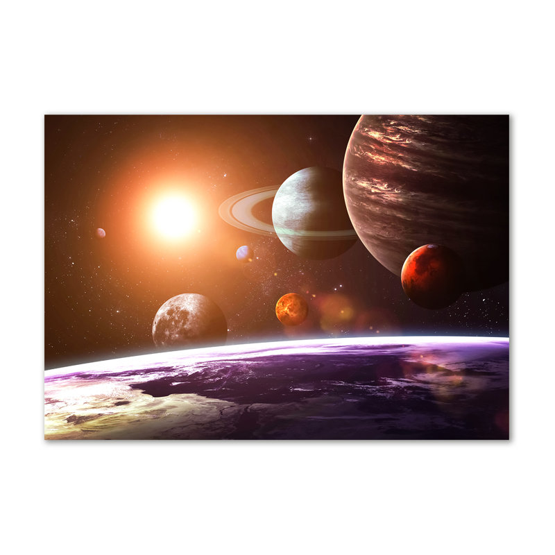 Solar System - Wrapped Canvas Print